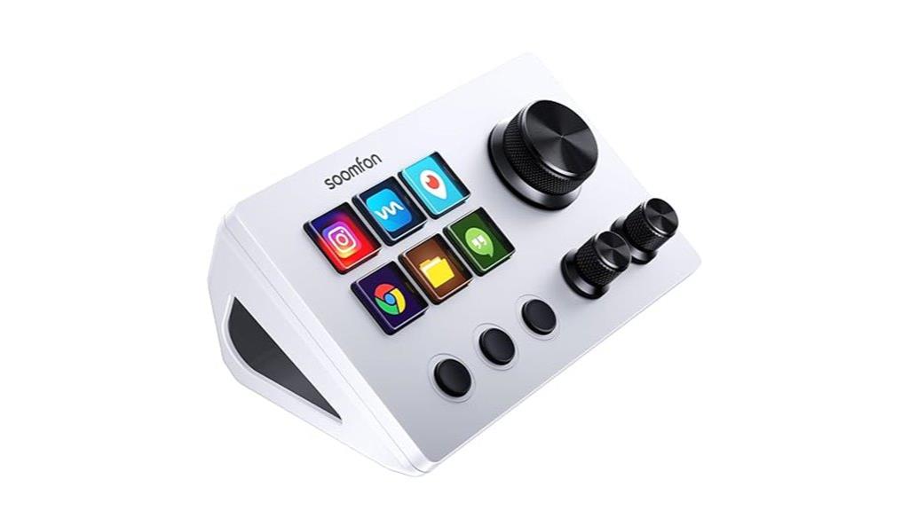 streaming controller with lcd