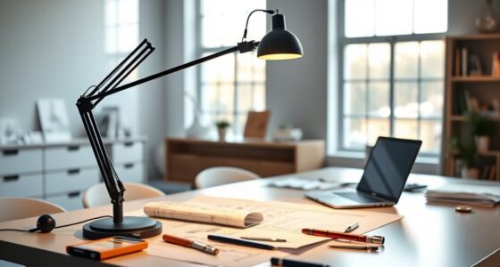 stylish architect desk lighting