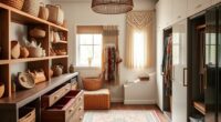 stylish boho closet solutions