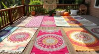 stylish boho yoga mats