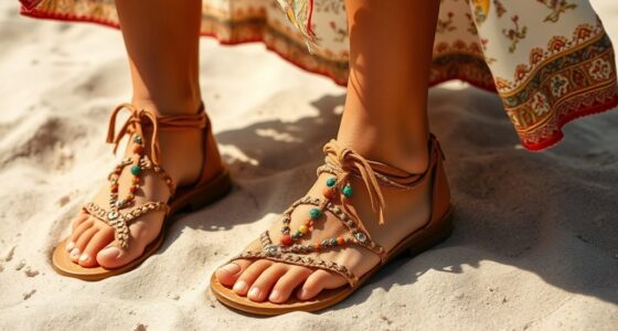 stylish comfortable boho sandals