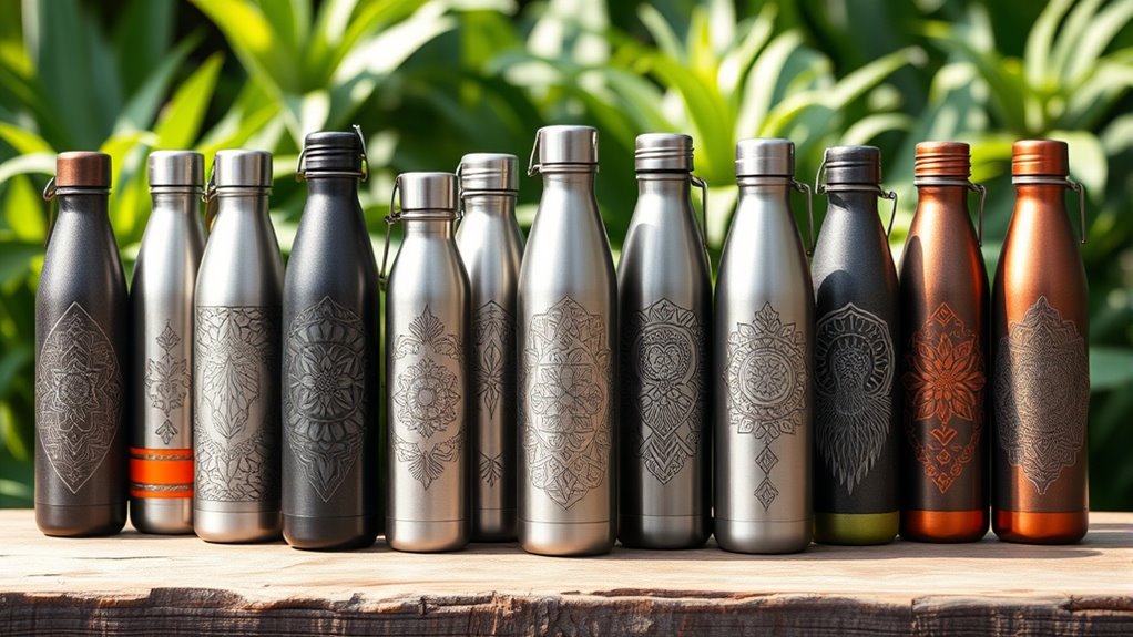 stylish eco friendly water bottles