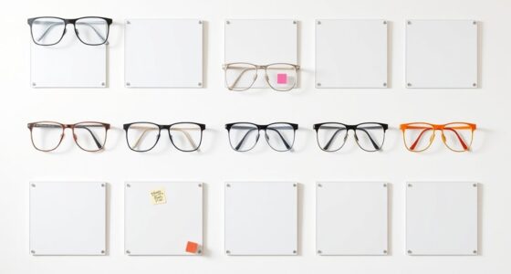 stylish magnetic glass whiteboards