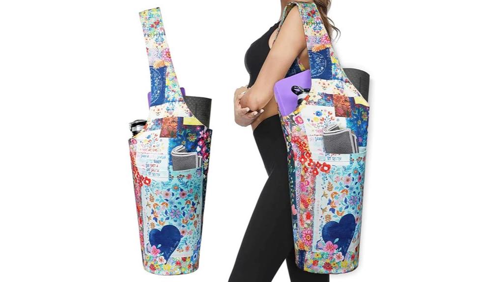 stylish yoga mat bag