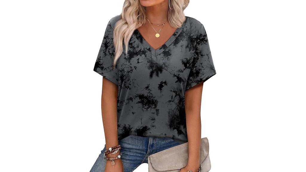 summer v neck shirts