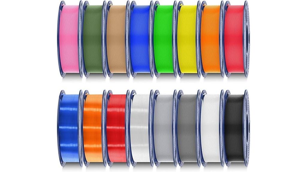 sunlu pla 16 color bundle