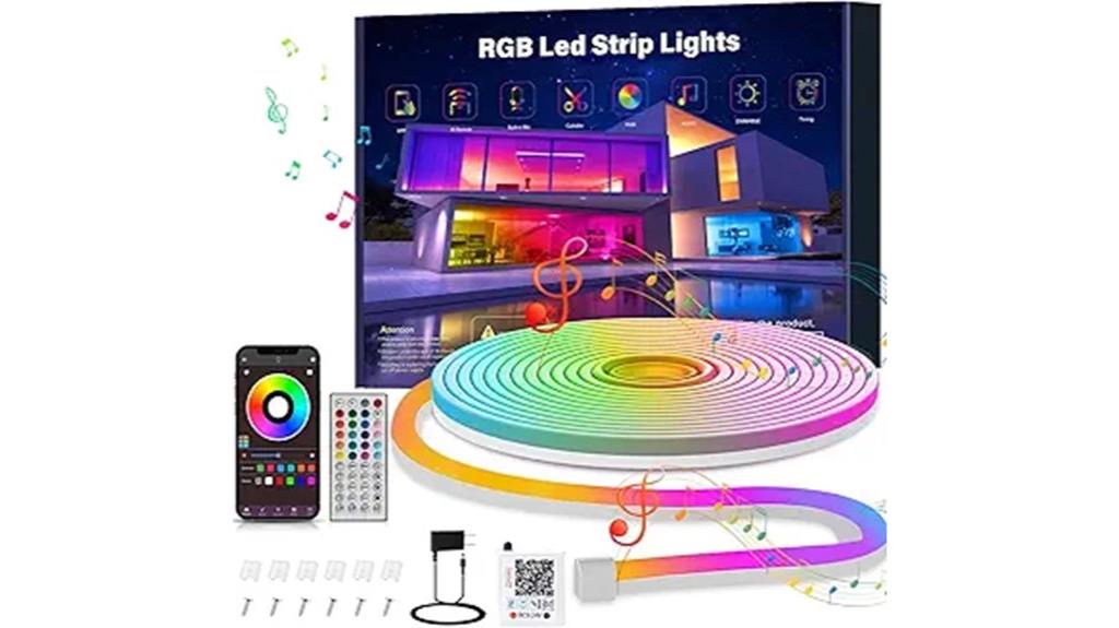 ten foot colorful neon