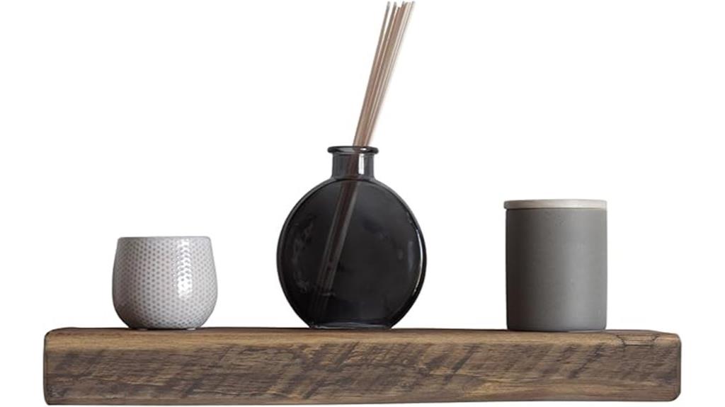 thick handmade reclaimed shelves