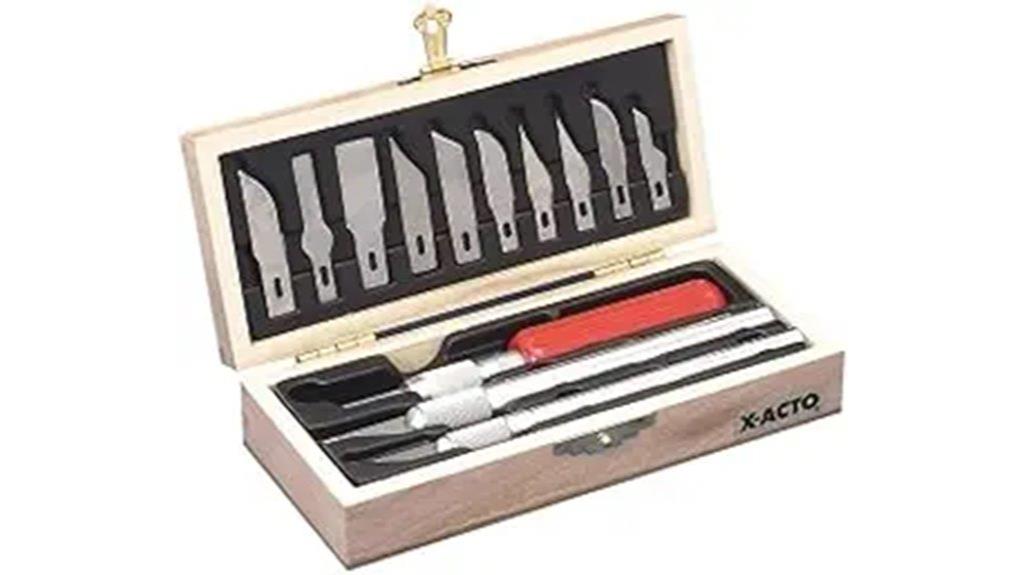 three knives ten blades