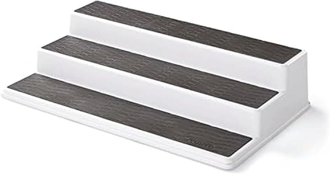 three tier spice rack