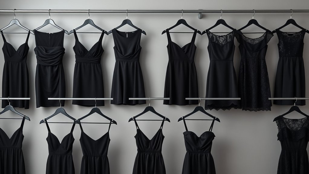 timeless black dress options