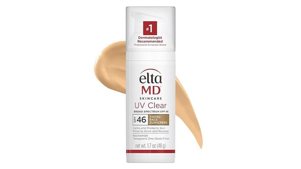 tinted spf 46 sunscreen