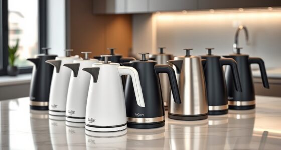 top 15 stylish electric kettles