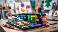 top acrylic paint sets