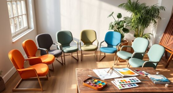 top artist kneeling chairs