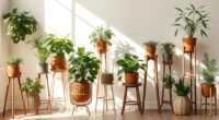 top boho indoor plant stands