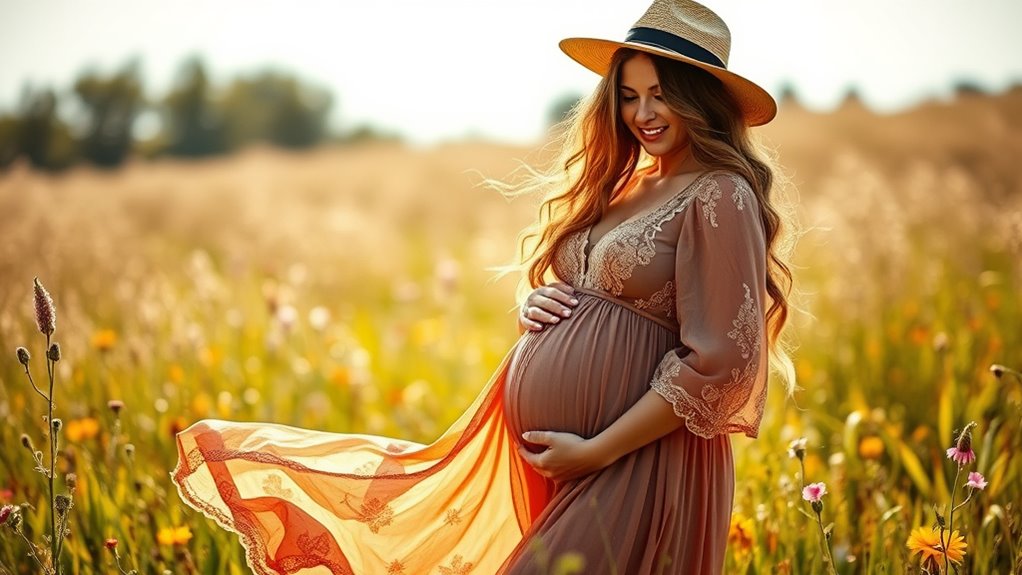 top boho maternity dress picks