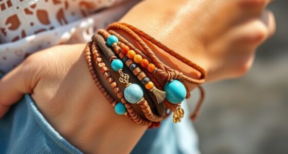 top boho stack bracelets