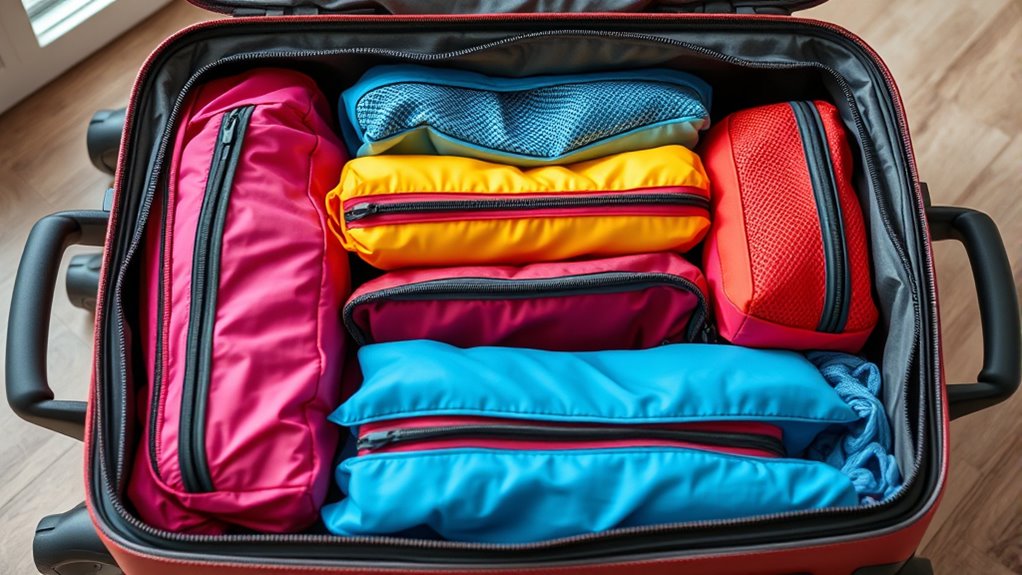 top compression packing cubes