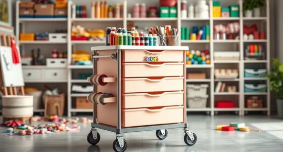 top craft cart organization