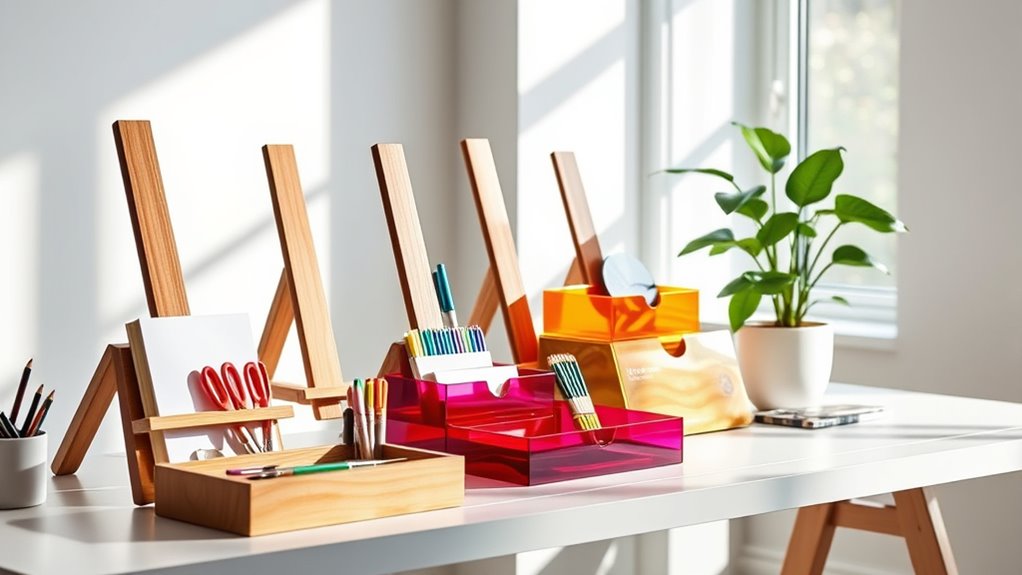 top desk storage solutions