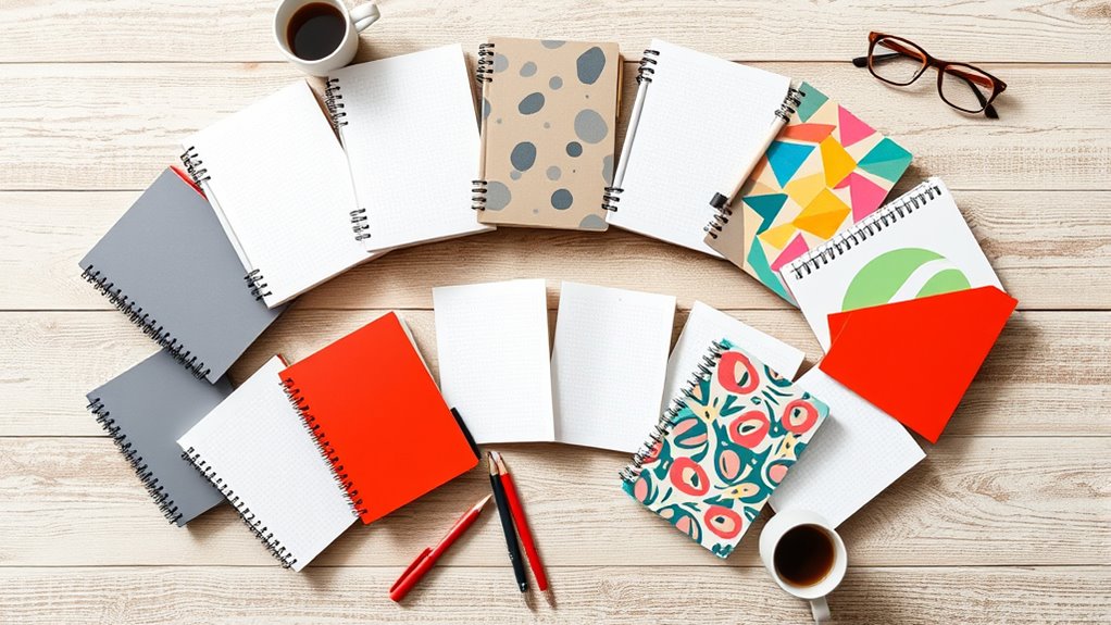 top dotted grid notebooks