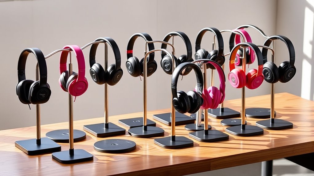 top dual headphone stands