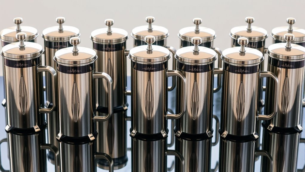 top durable stainless steel french presses