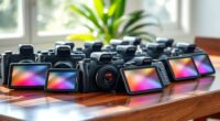 top flip screen vlogging cameras