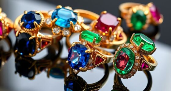 top gemstone cocktail rings