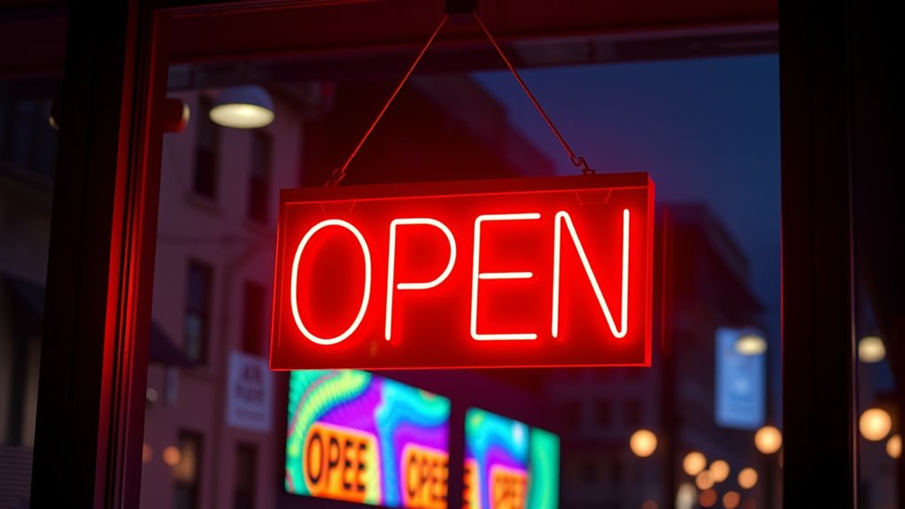 top led sign options