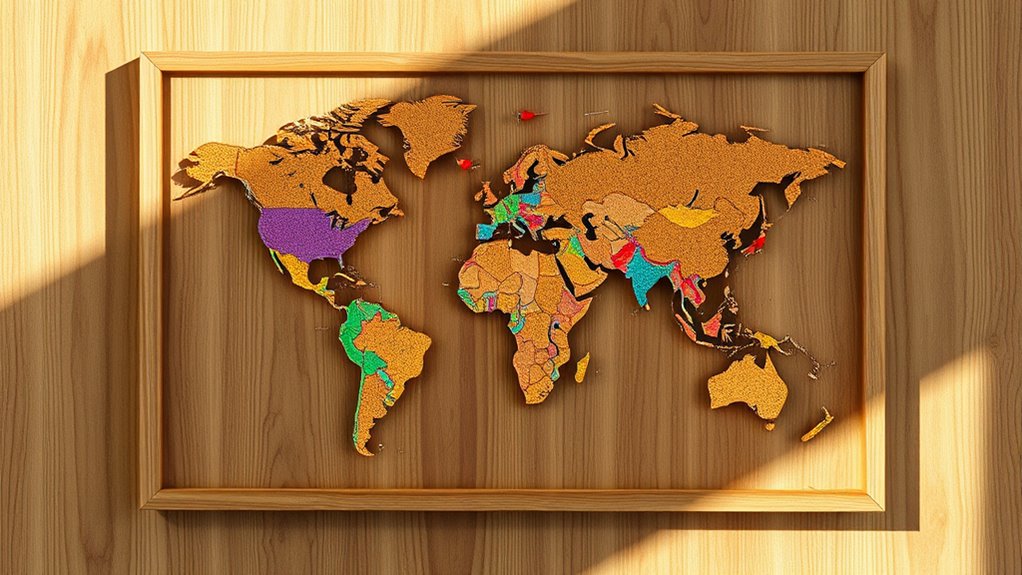 top map cork boards
