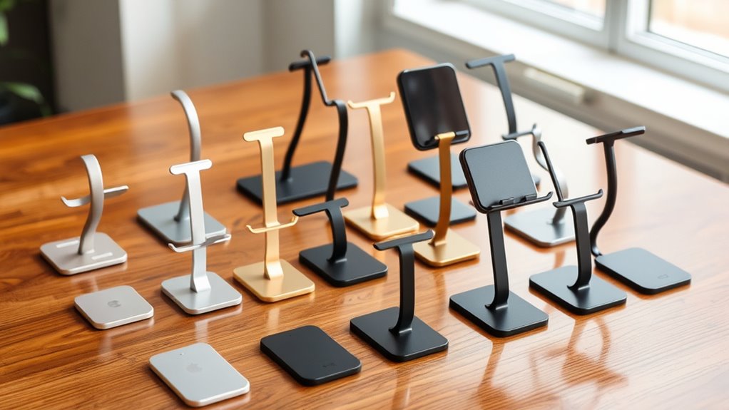 top metal phone holders