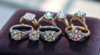 top moissanite ring selections