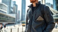 top multi pocket travel jackets