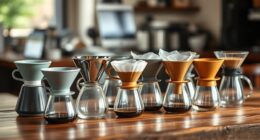 top pour over coffee drippers