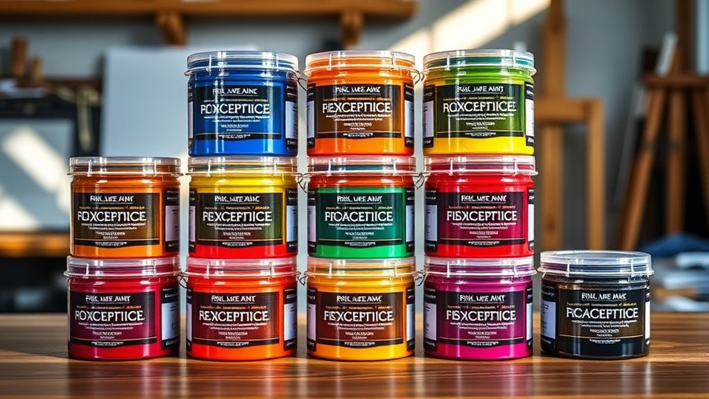 top professional acrylic paint sets