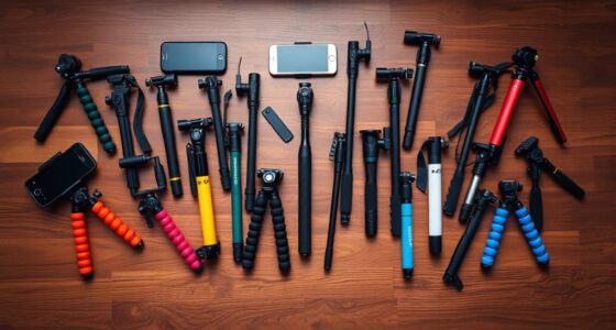 top smartphone tripods with remote
