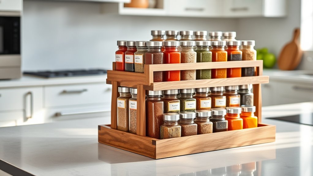 top spice rack organizers