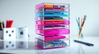 top stackable art storage