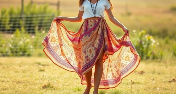 top stylish boho wrap skirts