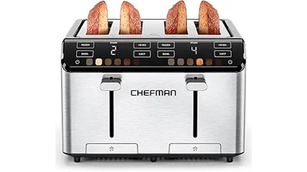 touchscreen 4 slice toaster