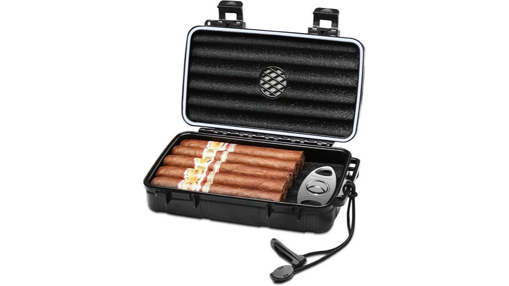 travel cigar humidor case