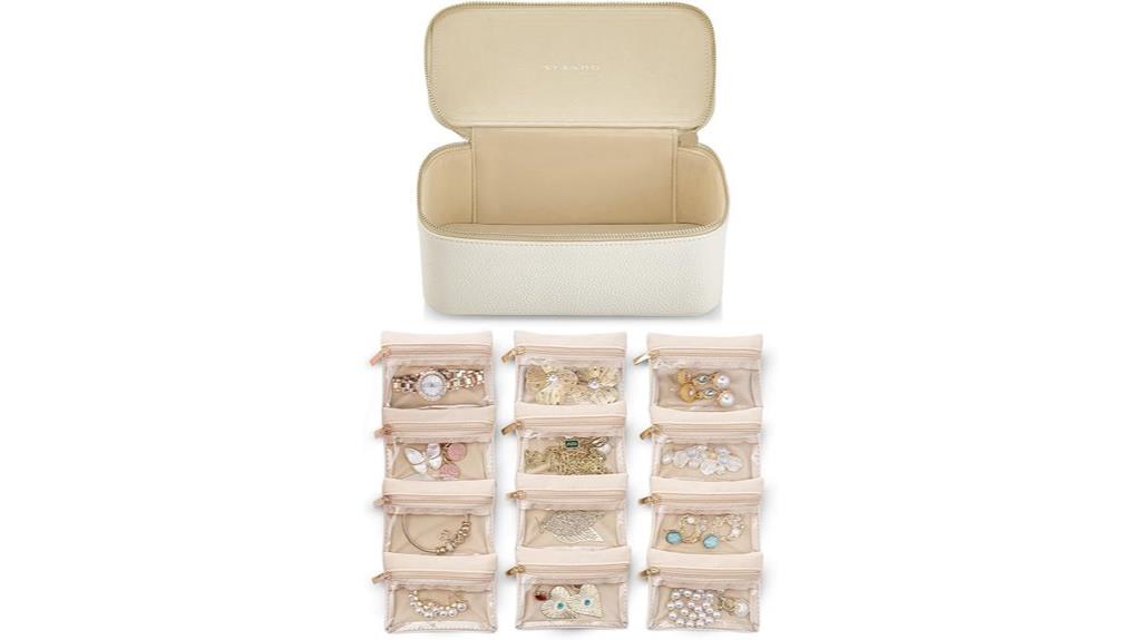 travel jewelry organizer case