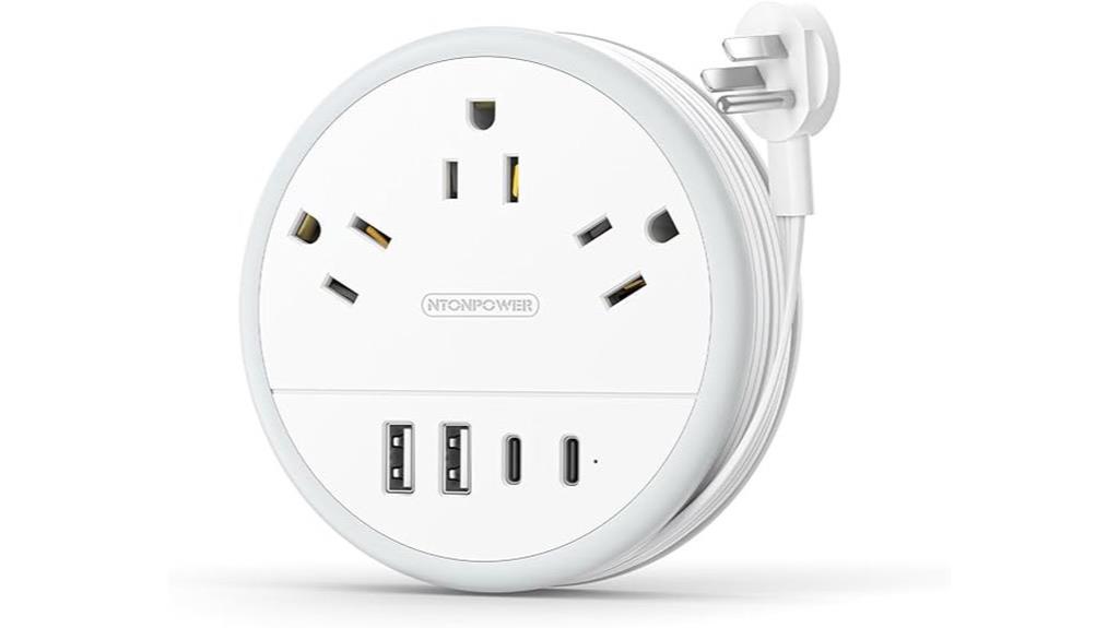 travel power strip with usb