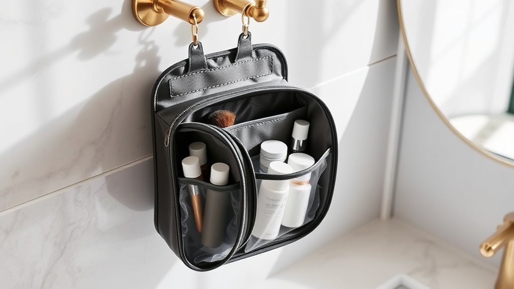 travel ready toiletry organizer