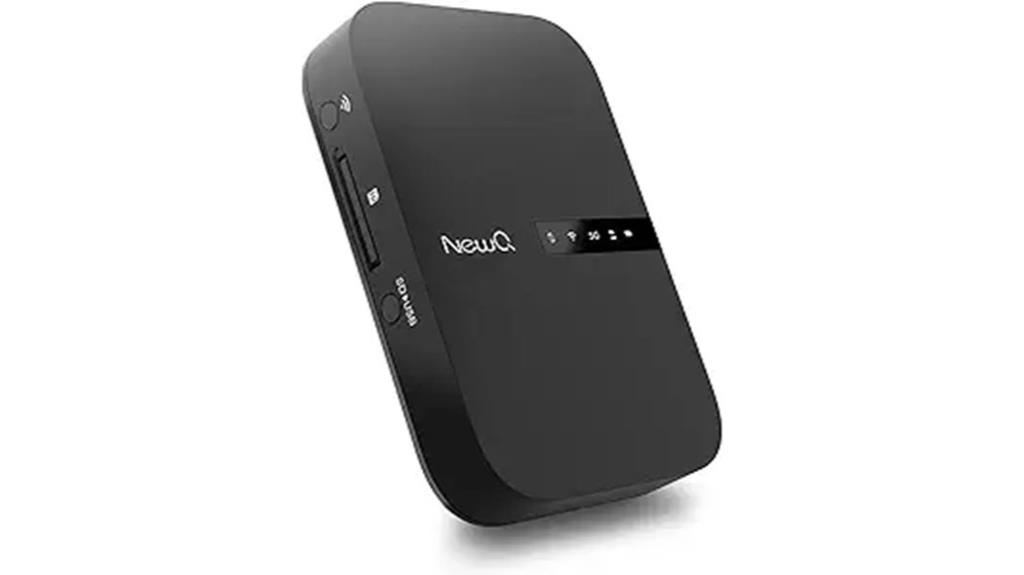 travel router with storage