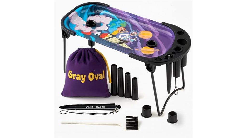 tray with cone loading