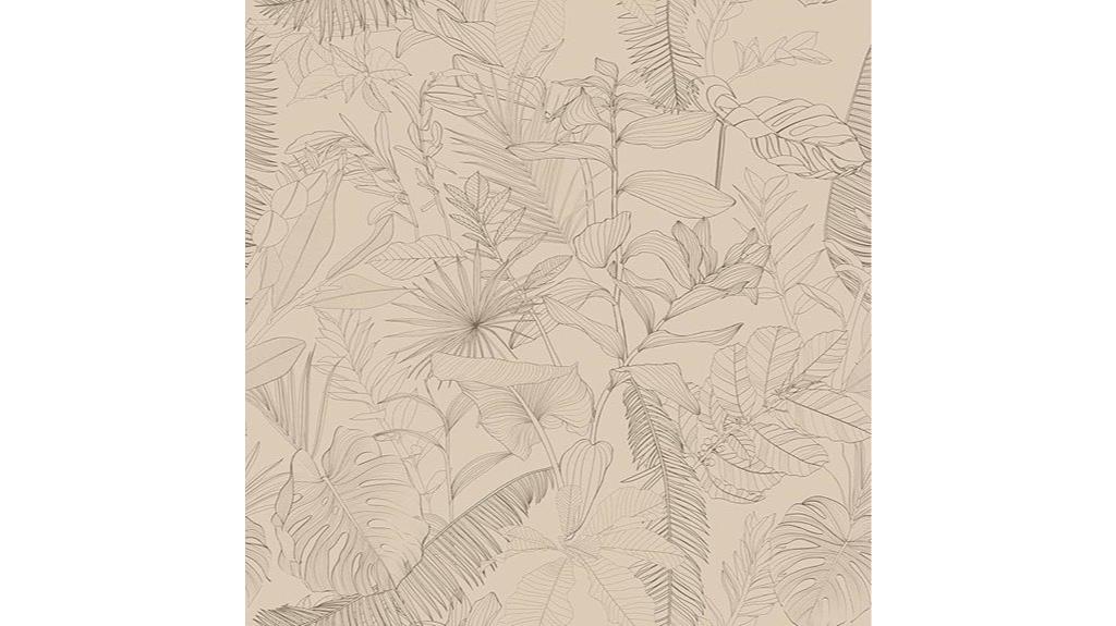 tropical peel and stick