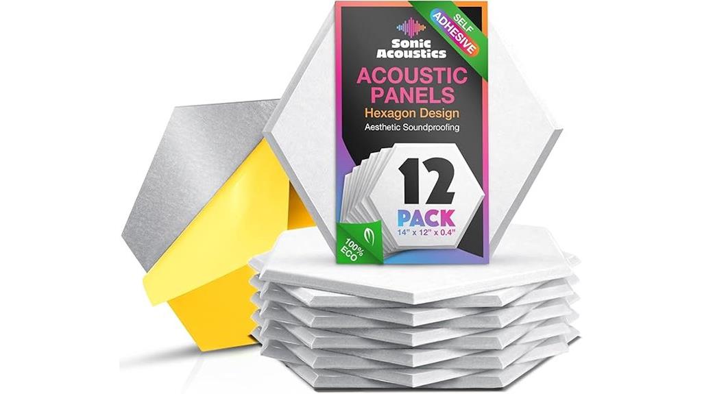twelve soundproof wall panels